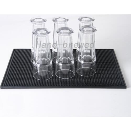 Restaurant Bar Cafe 30x60cm Water Filter Square Bar Mat Silicone Pad Soft Bar Pad Bar Water Pad Water Cup Pad Water Filter Pad