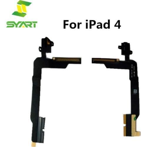 For Apple iPad 4 Earphone Jack Audio Flex Cable Headphone Flex Assembly