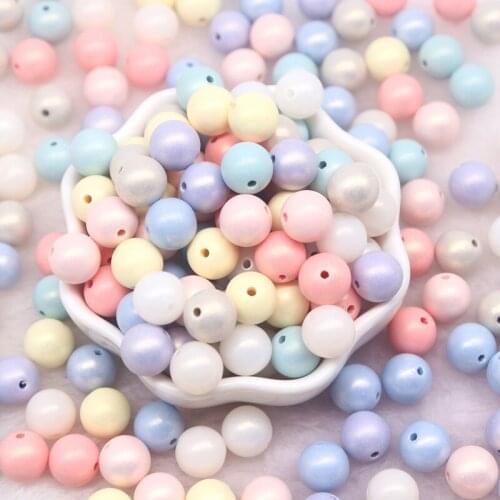 10mm Symphony Imitation Round Loose Pearls Beads 1cm Acrylic Spacer Beads Pearls for Jewelry Making DIY Garment Accessories