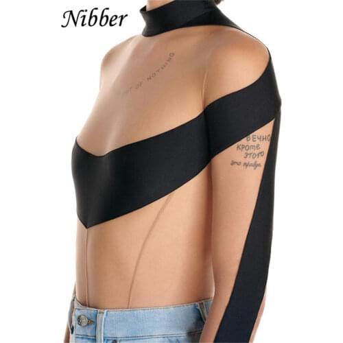 Nibber 2021 Summer New Style Bodysuit Half High Neck Design Mesh Breathable Fabric Suitable For Sexy Ladies Sports Swimwear Hot