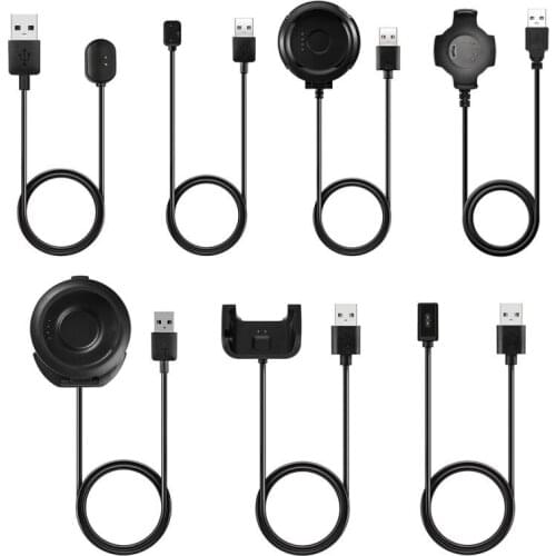 Replacement USB Magnetic Charger For Xiaomi Huami Amazfit Bip Youth A1608 Model Smartwatch Chargers Fast Charging Cable Cradle