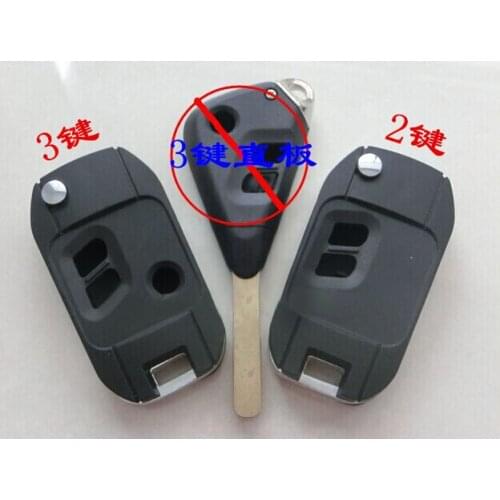 Modified Flip Folding Remote Key Case Shell For Subaru Legacy Outback 2 Button/3 Button Fob Key Cover