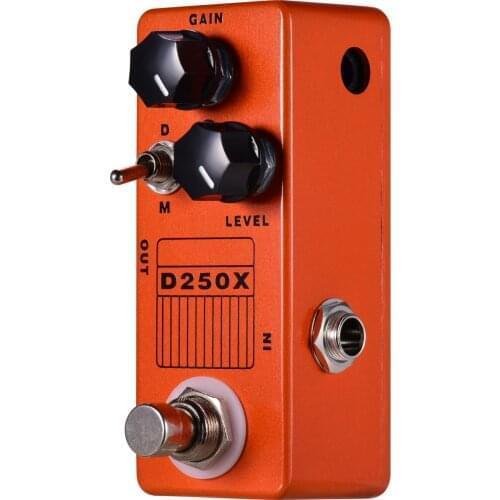 MOSKY Audio D250X Overdrive Electric Guitar Effect Pedal True Bypass Preamp Overdrive Guitar Bass Guitar Parts & Accessories