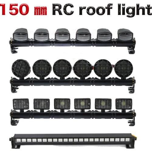RC car night light 150MM Multi-function LED Light Bar 4.8~6V RC Car LED For RC Crawler Traxxas TRX-4 TRX4 D90 Axial SCX10 90046