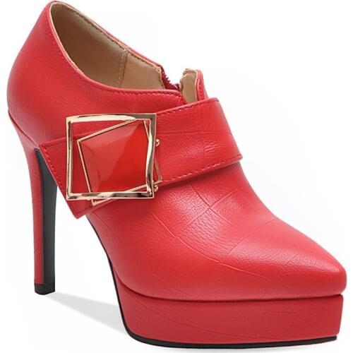 Early spring new shoes 19 years sexy fine with the size and super code 33-43 pointed mouth the single shoes