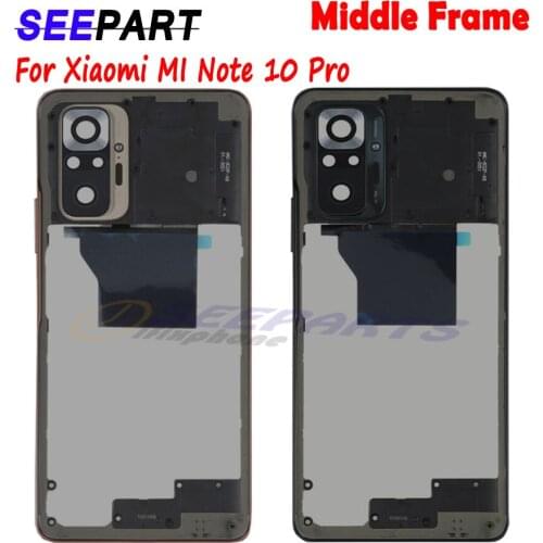 Original For Xiaomi Mi Note 10 Pro middle frame metal frame suitable for Xiaomi MI Note 10 Pro middle frame metal accessories
