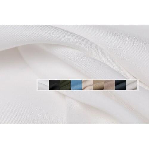 Pearlsilk 375g/m weight Soft Twill Tencel Cotton Fabrics Materials Autumn Women Windcoat Pants Sewing Cloth Freeshipping