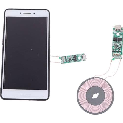 Portable 5W Qi Fast Charging Wireless Charger PCBA DIY Standard Accessories Transmitter Module Coil Circuit Board