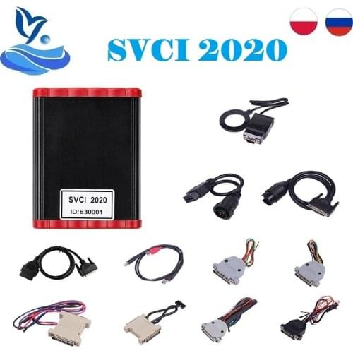 A + the latest SVCI2020 SVCI 2019 OBD2 programmer is suitable for SVCI J2534 online module programming SVCI ING 3in1