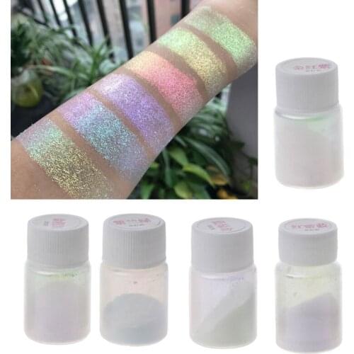 10g Rainbow Neon Chameleons Pigment Magic Glitter Powder Color Change Powder Epoxy Resin Colorant Jewelry Making Tools