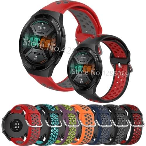 Smart Watch Bracelet Strap For Huawei Watch GT 2e / GT2 / GT Silicone Sport Watch Band For Honor Magic 2/1 Wristband Accessories