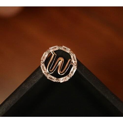 5pcs/lot Luxury Cubic zirconia button for clothes DIY Decorative CZ sewing buttons for cashmere Knit cardigan