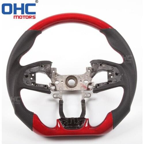 Carbon Fiber Steering Wheel for Honda Civic Asian Models Ergonomic Shape Comfortable & Fashion