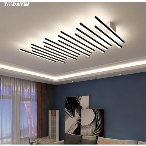 Modern LED Ceiling Lamp Chandelier With Remote Control Lighting For Living Room Kitchen Bedroom Dining Home Decorative Fixtures