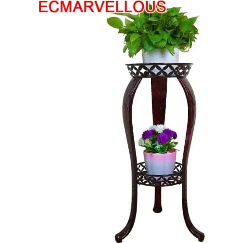 Planten Rek Outdoor Decor Decoration Support Plante Balkon Flower Shelf Stand Balcony Plant Rack