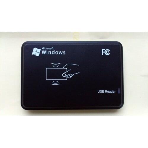 USB 125Khz RFID Access Card Reader Proximity Sensor + 2 Pcs 125Khz EM ID White Cards