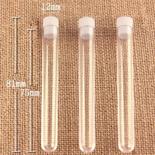 10PCS Needles Containers Holder Transparent Plastic Functional Embroidery Felting Bottle 7.5cm Needle Box Case Hicello