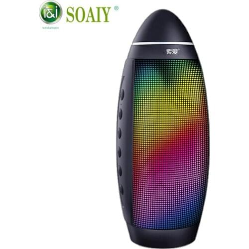 100% Original SOAIY S58 Wireless Bluetooth Speaker waterproof bass real long play time 6 hour 2X7W High Quality outdoor Speaker