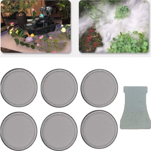 6 Pcs 20MM Mist Maker Disk Fogger Replacement Ceramics Discs for