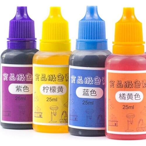 6pcs/set 10ml Liquid Pigment DIY Handmade Scented Candle Coloring Colorants for Jelly Soybean Wax Dye Making