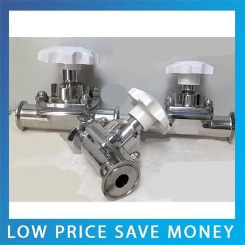 6PCS DN19 SS304 Manual Diaphragm Valve