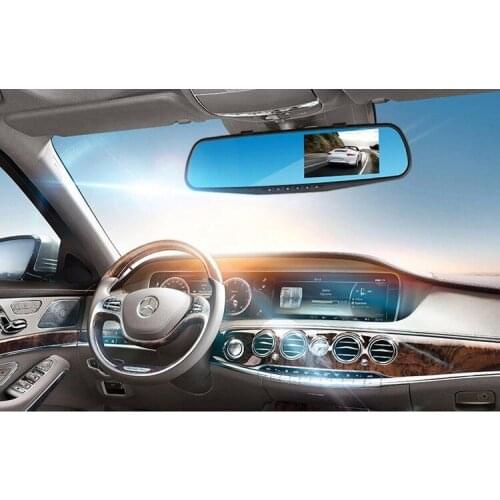 Car Camera Rearview Mirror Auto DVRS Cars DVR Dual Lens Dash Cam Recorder Video Registrator Camcorder Full HD1080P Night Vision