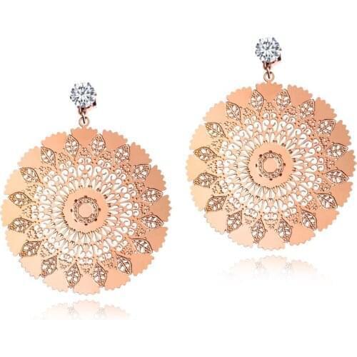 BULUGLU Women's Gold Earrings