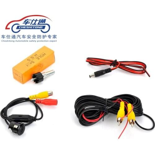 High Quality 120 Degree car camera Wide Waterproof Car Rear View Camera 18.5 Hole Reversing Backup Parking Night HD Camera