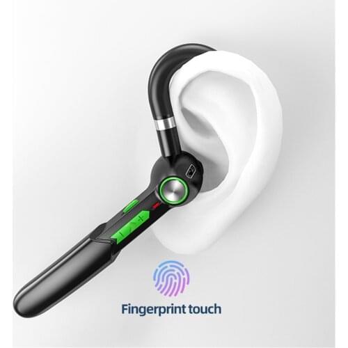 Kebidu HIFI 5.0 wireless bluetooth headset fingerprint touch With Mic HD Call for iPhone Xiaomi Handsfree Waterproof Earpiece