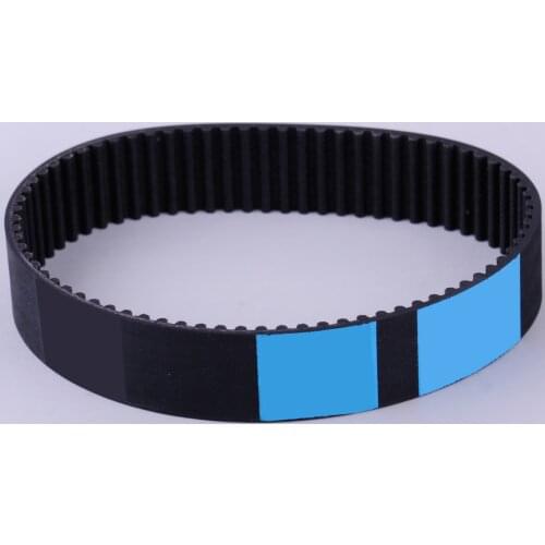 LETAOSK Black HTD375-5M 75 Teeth 5mm Pitch Rubber Cogged Industrial Timing Belt 375mm