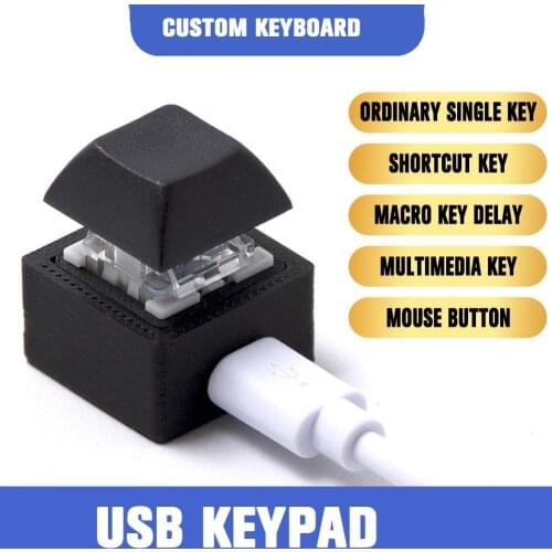 OSU Mini Keyboard Macro keypad RGB DIY Customize Shortcut Keyboard Gaming Keyboard Programmable Mechanical Keyboard