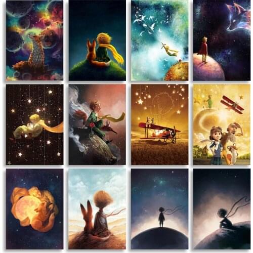 5D DIY Diamond Painting Kit Movie "The Little Prince" Poster Picture The Little Prince and The Fox Embroidery Home Decoration