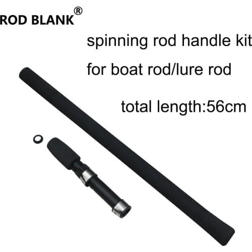 Rod Blank Eva Spinning Handle Kit 1 Set Rod DIY Component For Rod Repair Accessory Custom Rod Build
