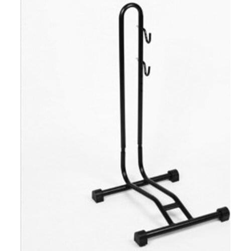 Bicycle parking rack, plug-in L-shaped mountain bike display rack, maintenance rack, support rack and frame two-in-one
