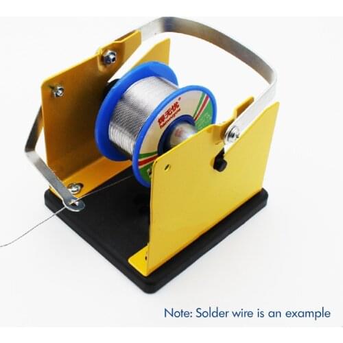 Solder Reel Stand (Solder Roll Not Included) Solder Dispenser Reel Stand Holder Soldering Wire Spool for Soldering Width 72mm