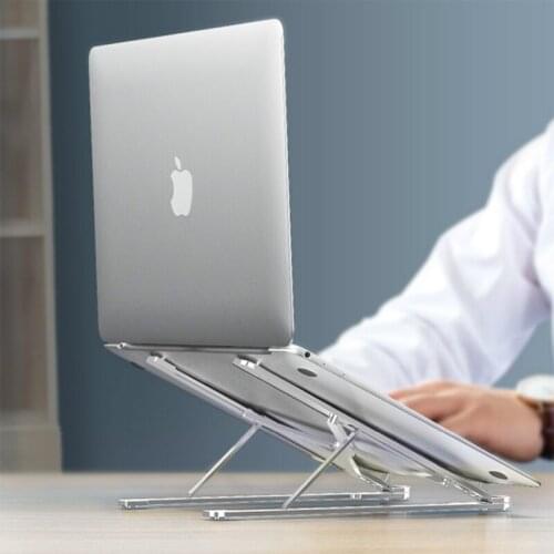 Laptop Support Holder Desktop Portable Hanging Aluminum Alloy Folding Multi-Function Adjustable for 13 Inch Mac Xiaomi Huawei
