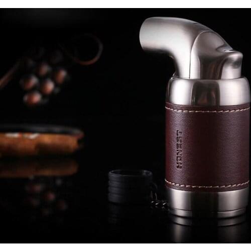 Turbo Torch Lighter Airbrush Cigar Grill Lighter Butane Powerful Windproof Gas Lighter Outdoor Kitchen Gadgets and Accessories