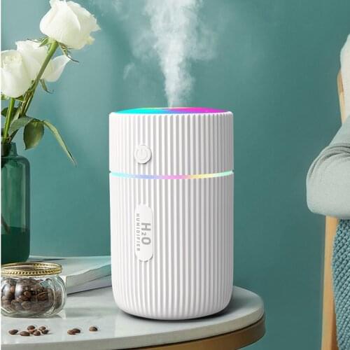 Ultrasonic Air Humidifier Household Moisturizing Spray Student Dormitory Car Humidification Aromatherap With Led Night Light#g4