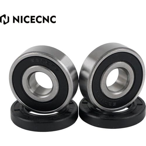 NICECNC Front Wheel Bearings Seals Ball Bearing For Honda ATC 110 125M 185 200E 200ES 200M 200S 200X 250ES 250R 250SX 350X