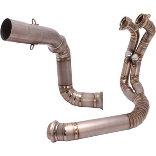 51mm Slip-on Exhaust System for KTM 790 Adventure R/R Rally 2019 2020 Motorcycle Front Mid Link Pipe Delete Catalyst Titanium