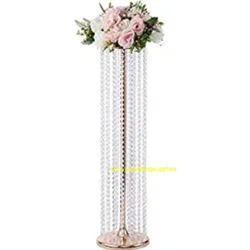 12pcs)Wedding centerpiece chandelier flower stand road lead flower stand for wedding christmas decoration event road lead s1975