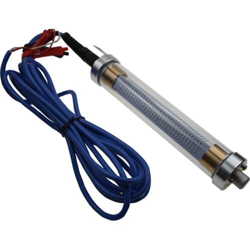 150Watts Underwater Fishing LED Light 384 LEDs 9V-12V 15000lumens Night Fish Attracting 19ft(6M) Cable