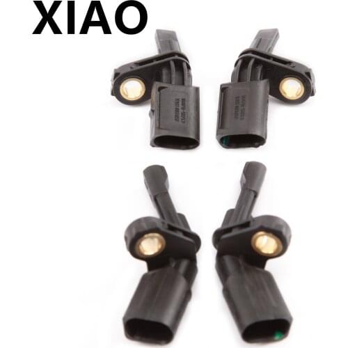 4PCS ABS Speed Sensor WHT003856 WHT003857 For A3 S3 Q3 TT Passat B6 B7 Golf MK5 MK6 Eos Tiguan ABS Sensors WHT003858 WHT003859