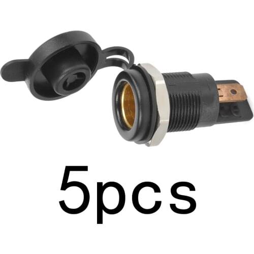 5pcs Powerlet Socket Adapter for Hella Din BMW Powerlet Plug Converter Adapter 12 Volt Socket Motercycle