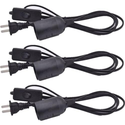 ANNXIN High Quality Switch Cable Hanging Lantern Cord 5.9ft Lamp Cord - On/Off Switch - Pendant Hanging Light with Plug in Cord