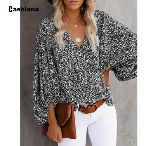Lantern Sleeve Plus size 3xl Women Latest Casual Shirt V-neck Blouse 2021 Summer Top Womens Loose Elegant blusas Tunic Femme