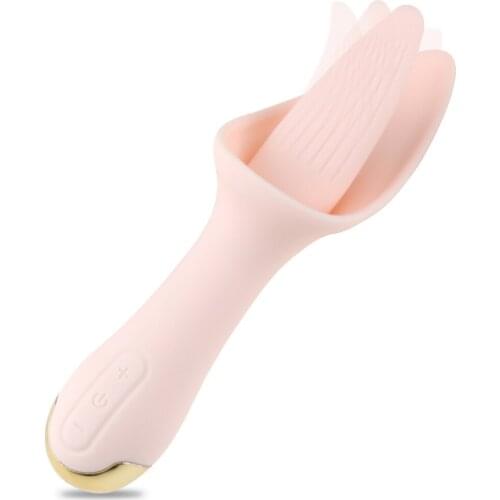G Spot Vibrator, Tongue Licking Stimulator, Soft Clit Tickler Adult Sex Toy for Women Nipple Oral Sex for Couple Flirting