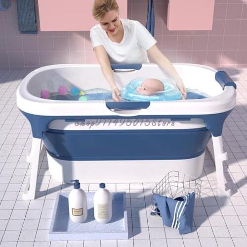 Baby Bathtub Baby Bathtub Children Bathing Bucket Folding Bathtub Large Bathtub Bathing For Swimming Adults Available