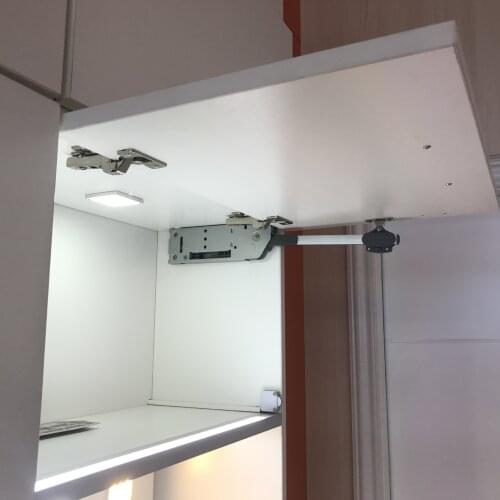 Hydraulic buffer support rod Kitchen Cabinet Door Lift Support Hinge Damping spring support Buffer furniture hardware