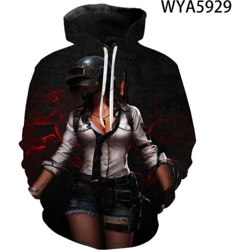 Aikooki New PUBG 3D Hoodies Men/women Fashion Hot Game Playerunknowns Battlegrounds PUBG 3D Print Mens Hoodies and Sweatshirt
